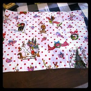 2 Pottery Barn Christmas pillow shams